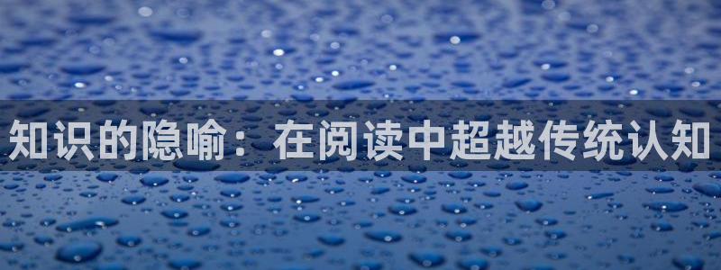 重生之富在深山txt奇书网：知识的隐喻：在阅读中超越传统认知